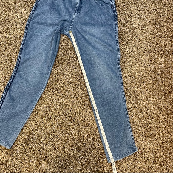 Belle Kim Gravel Jeans Flexi Belle Sz 14 - Picture 8 of 10